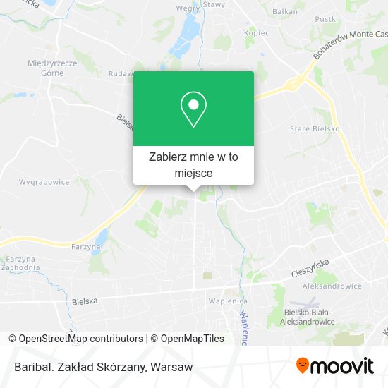 Mapa Baribal. Zakład Skórzany