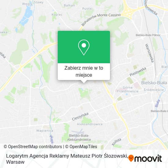 Mapa Logarytm Agencja Reklamy Mateusz Piotr Ślozowski