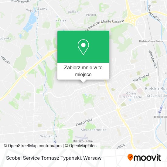 Mapa Scobel Service Tomasz Typański