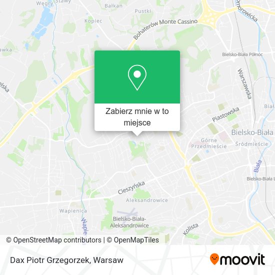 Mapa Dax Piotr Grzegorzek