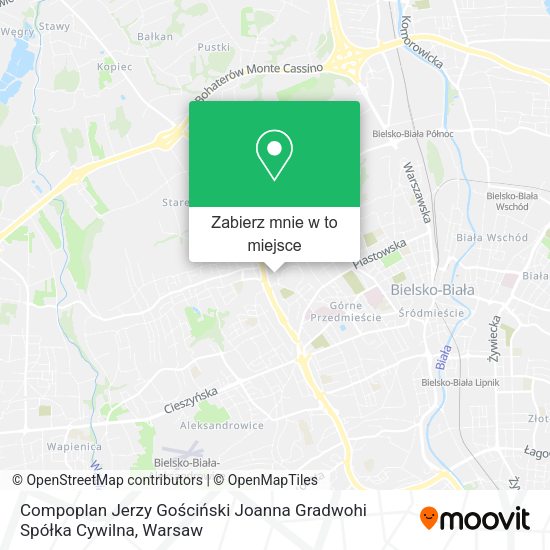 Mapa Compoplan Jerzy Gościński Joanna Gradwohi Spółka Cywilna