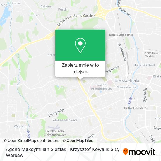 Mapa Ageno Maksymilian Sleziak i Krzysztof Kowalik S C