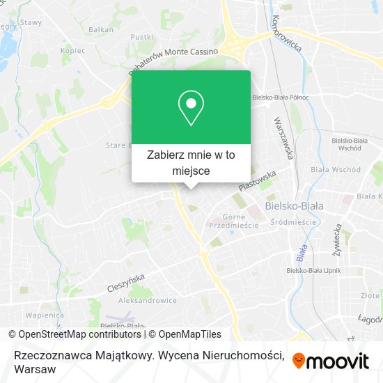 Mapa Rzeczoznawca Majątkowy. Wycena Nieruchomości