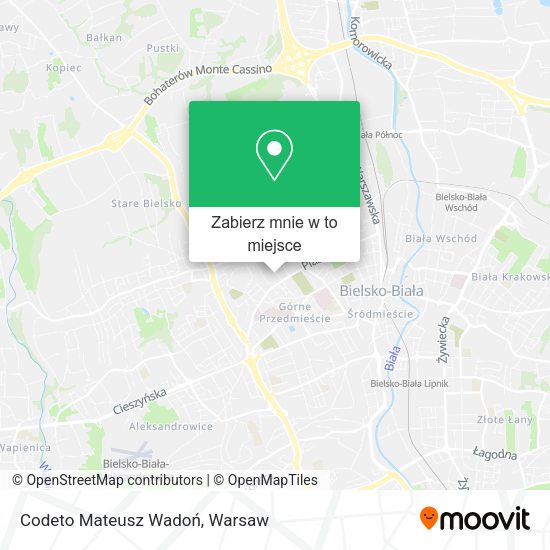 Mapa Codeto Mateusz Wadoń