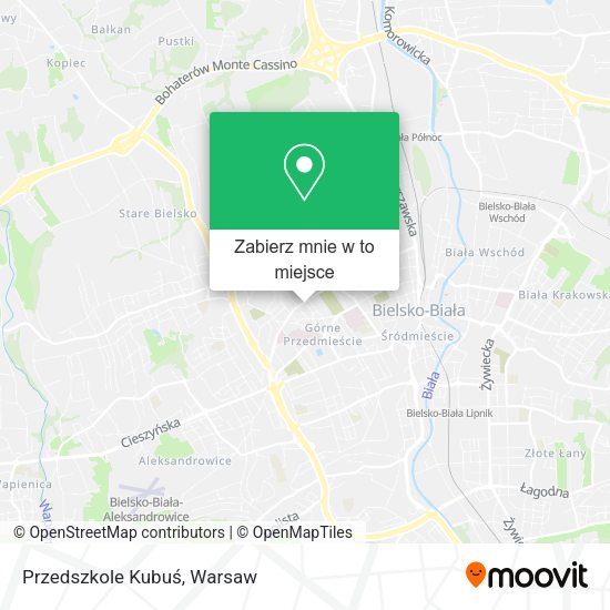 Mapa Przedszkole Kubuś