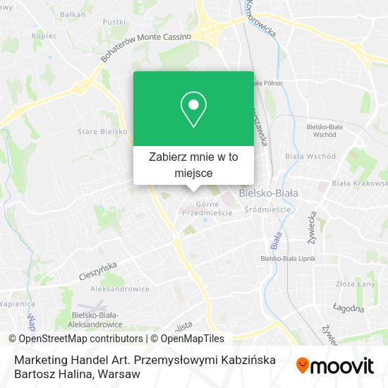 Mapa Marketing Handel Art. Przemysłowymi Kabzińska Bartosz Halina