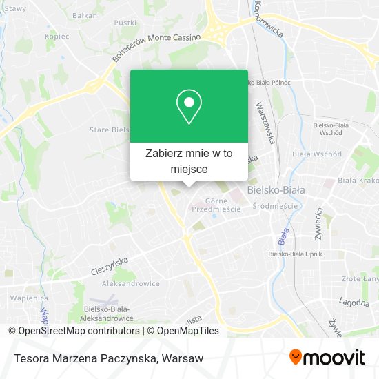 Mapa Tesora Marzena Paczynska