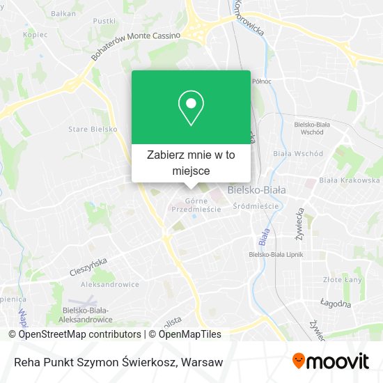 Mapa Reha Punkt Szymon Świerkosz