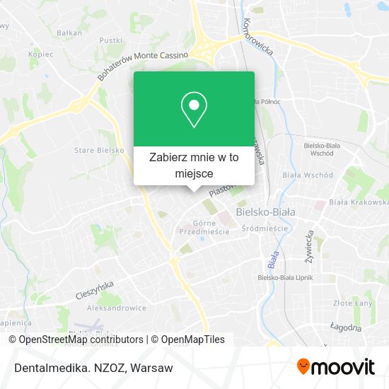 Mapa Dentalmedika. NZOZ