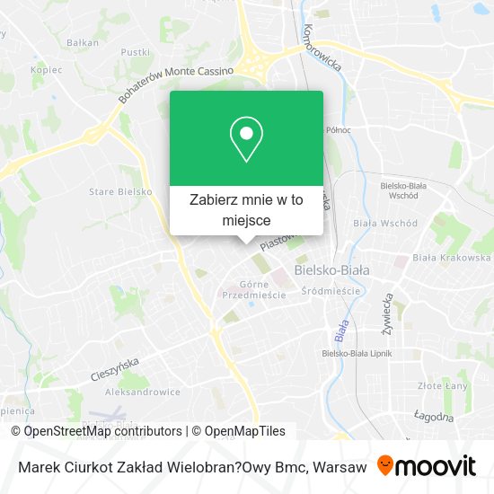 Mapa Marek Ciurkot Zakład Wielobran?Owy Bmc