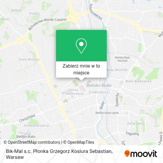 Mapa Bik-Mal s.c. Płonka Grzegorz Kosiura Sebastian