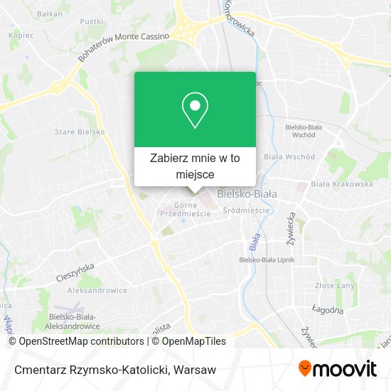 Mapa Cmentarz Rzymsko-Katolicki