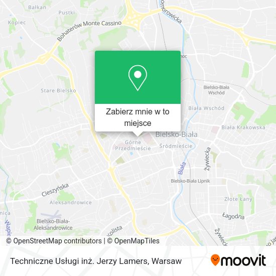 Mapa Techniczne Usługi inż. Jerzy Lamers