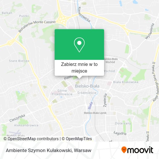 Mapa Ambiente Szymon Kułakowski