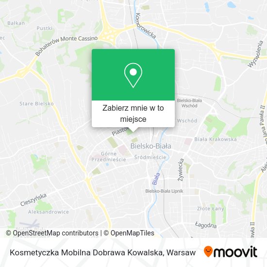 Mapa Kosmetyczka Mobilna Dobrawa Kowalska