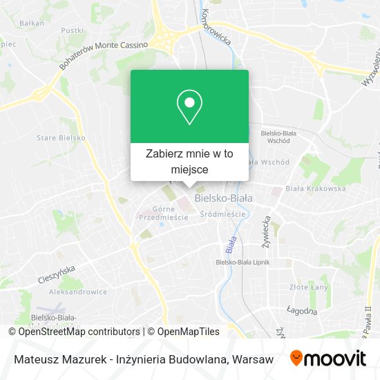 Mapa Mateusz Mazurek - Inżynieria Budowlana