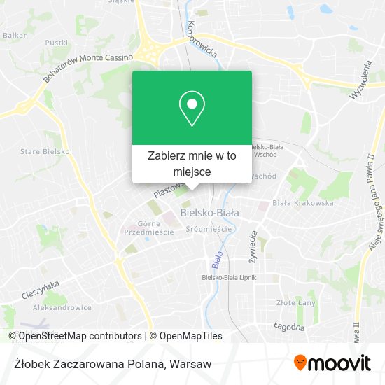 Mapa Żłobek Zaczarowana Polana