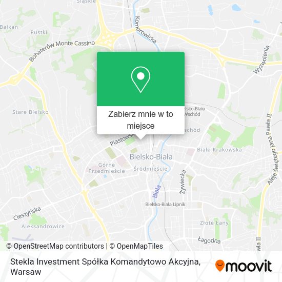 Mapa Stekla Investment Spółka Komandytowo Akcyjna