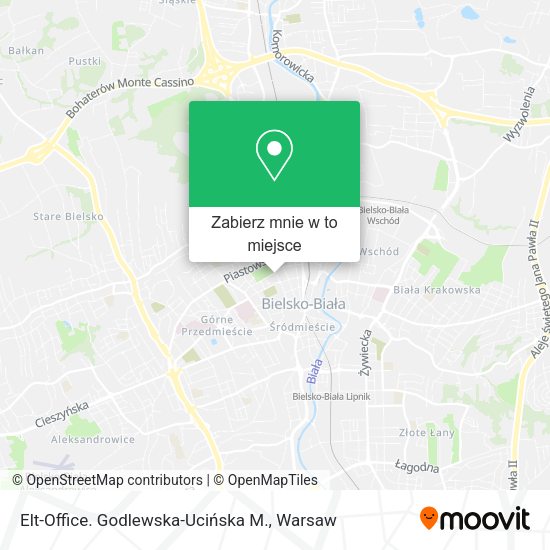 Mapa Elt-Office. Godlewska-Ucińska M.