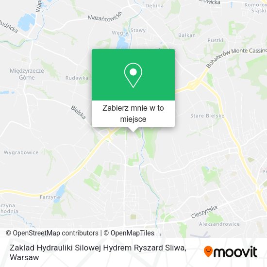 Mapa Zaklad Hydrauliki Silowej Hydrem Ryszard Sliwa