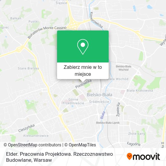 Mapa Elder. Pracownia Projektowa. Rzeczoznawstwo Budowlane