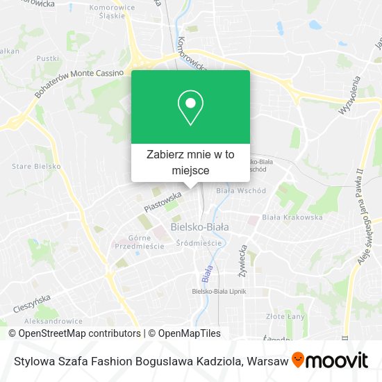 Mapa Stylowa Szafa Fashion Boguslawa Kadziola