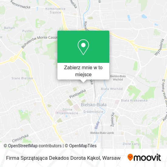 Mapa Firma Sprzątająca Dekados Dorota Kąkol