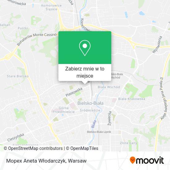 Mapa Mopex Aneta Włodarczyk