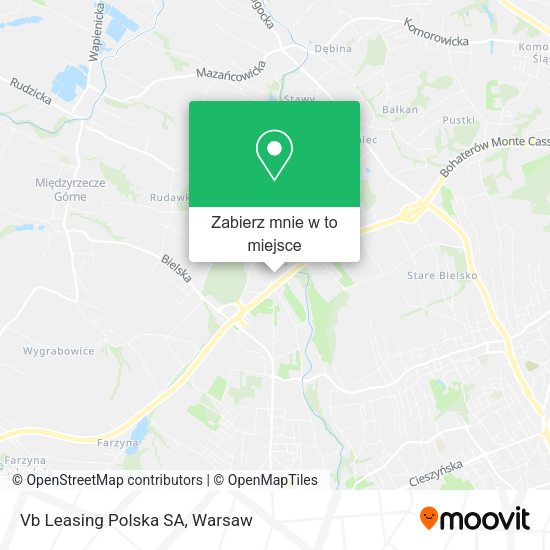 Mapa Vb Leasing Polska SA