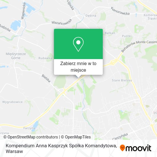 Mapa Kompendium Anna Kasprzyk Spółka Komandytowa