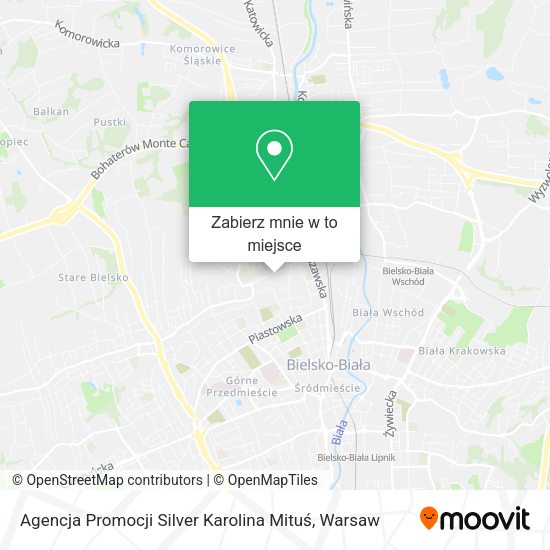 Mapa Agencja Promocji Silver Karolina Mituś