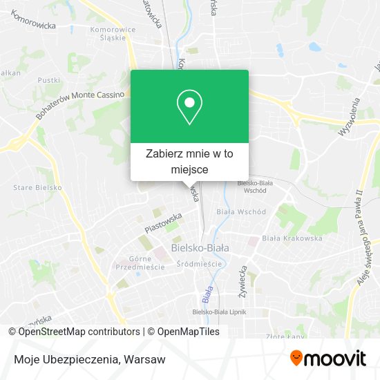 Mapa Moje Ubezpieczenia