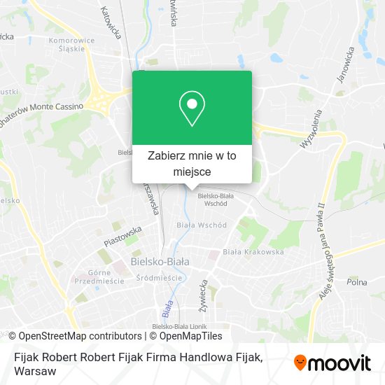 Mapa Fijak Robert Robert Fijak Firma Handlowa Fijak