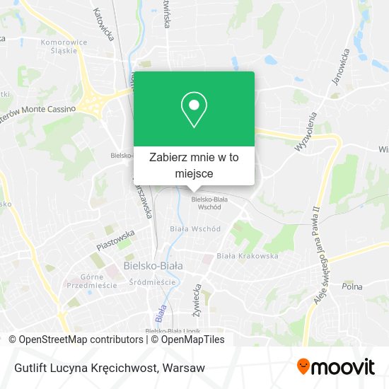 Mapa Gutlift Lucyna Kręcichwost