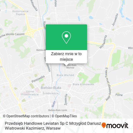 Mapa Przedsięb Handlowe Leviatan Sp C Mrzygłód Dariusz Wiatrowski Kazimierz