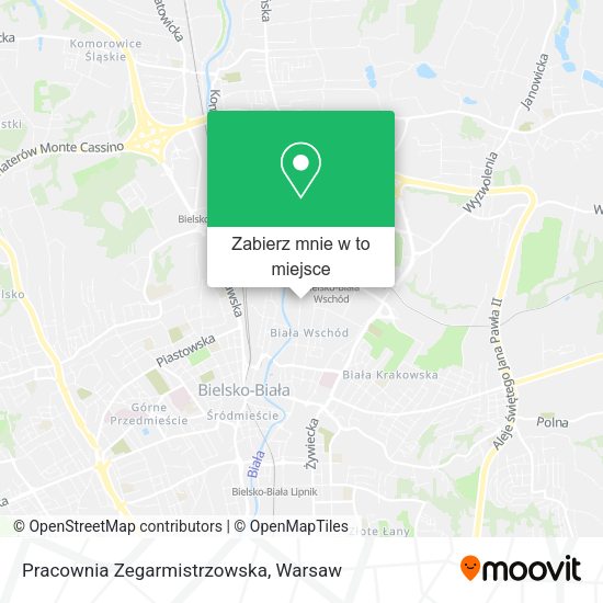 Mapa Pracownia Zegarmistrzowska