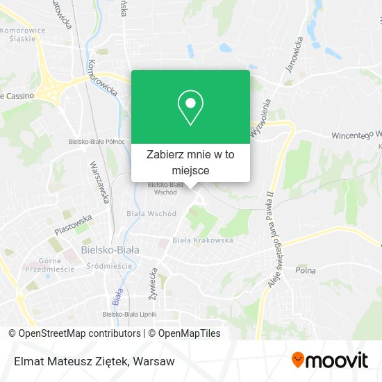 Mapa Elmat Mateusz Ziętek