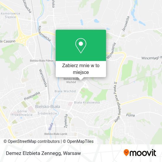 Mapa Demez Elzbieta Zennegg