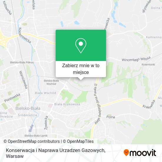 Mapa Konserwacja i Naprawa Urzadzen Gazowych