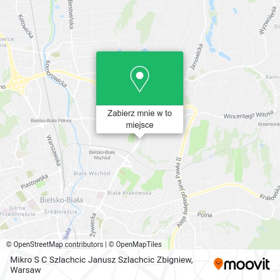 Mapa Mikro S C Szlachcic Janusz Szlachcic Zbigniew