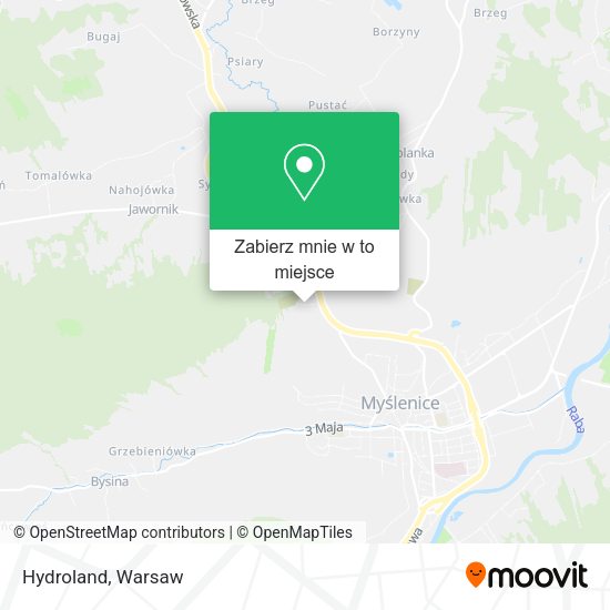 Mapa Hydroland