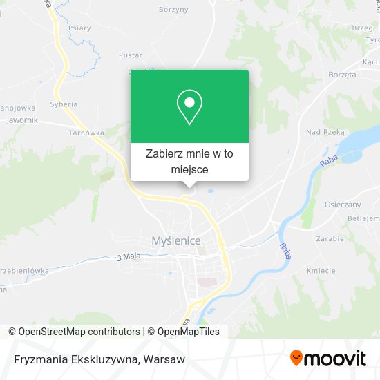 Mapa Fryzmania Ekskluzywna