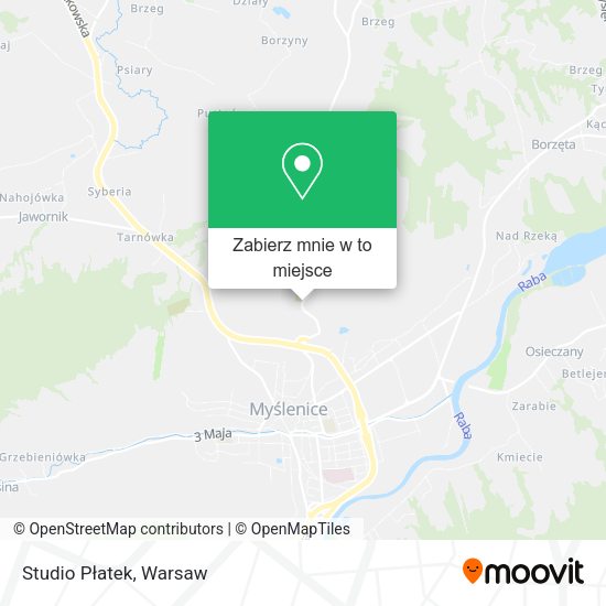 Mapa Studio Płatek