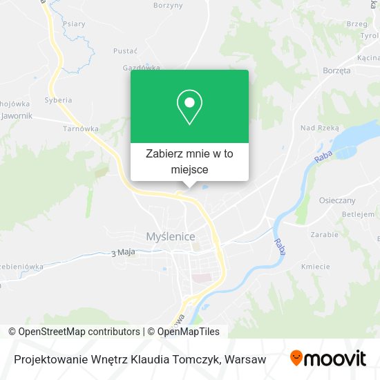 Mapa Projektowanie Wnętrz Klaudia Tomczyk