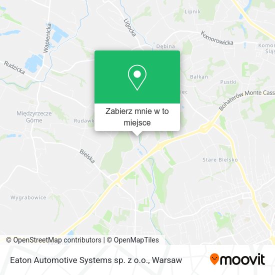 Mapa Eaton Automotive Systems sp. z o.o.