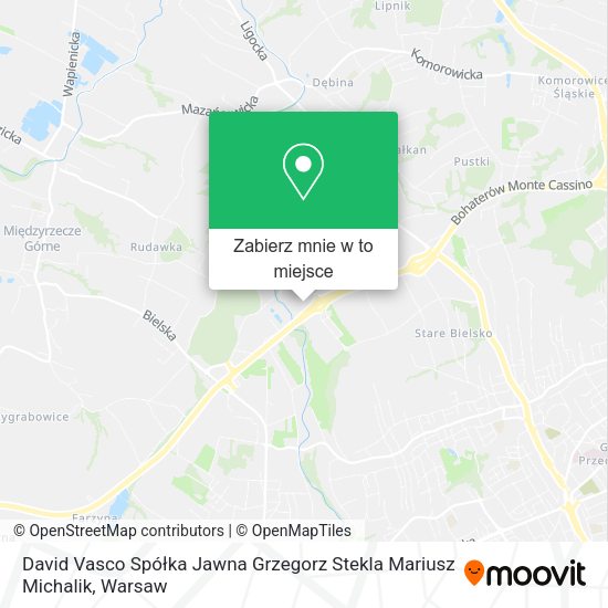 Mapa David Vasco Spółka Jawna Grzegorz Stekla Mariusz Michalik