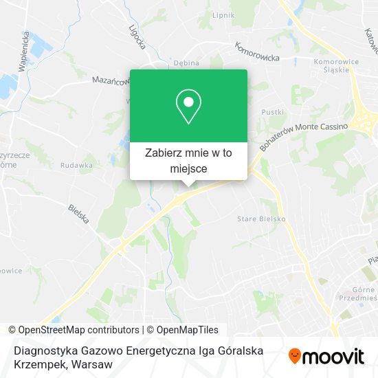 Mapa Diagnostyka Gazowo Energetyczna Iga Góralska Krzempek