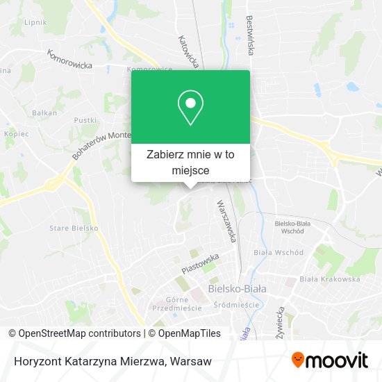 Mapa Horyzont Katarzyna Mierzwa