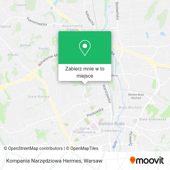 Mapa Kompania Narzędziowa Hermes