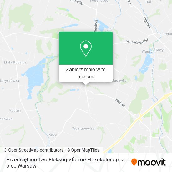 Mapa Przedsiębiorstwo Fleksograficzne Flexokolor sp. z o.o.